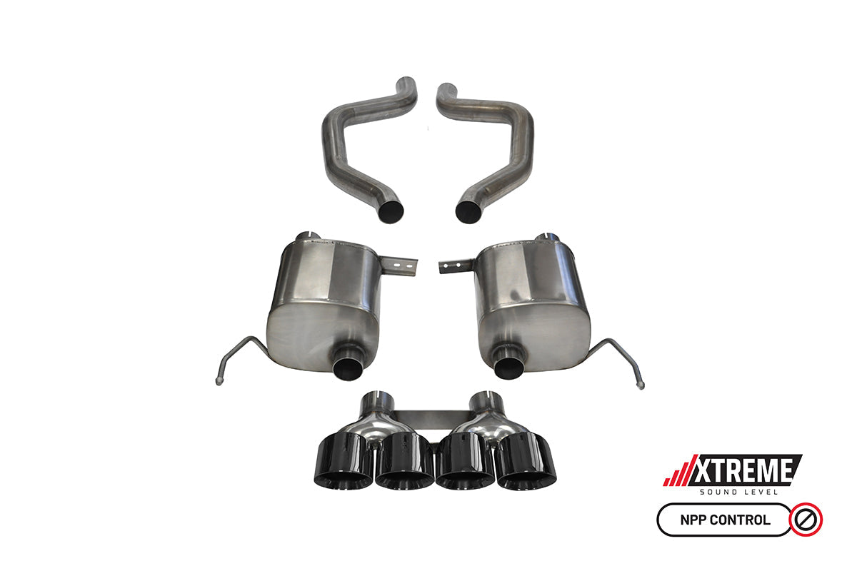 [OPEN BOX ITEM] Xtreme, Sport / 2.75 in Axle-Back 4.5 in Twin Tips | 2015-2019 Corvette C7 Z06, ZR1, GS Man (14766, 14768)