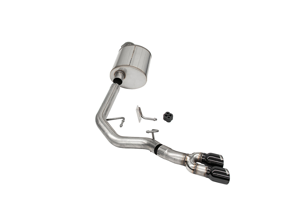 CORSA Performance 2021+ Ford F-150 5.0L V8 141 WB Cat-Back Exhaust System