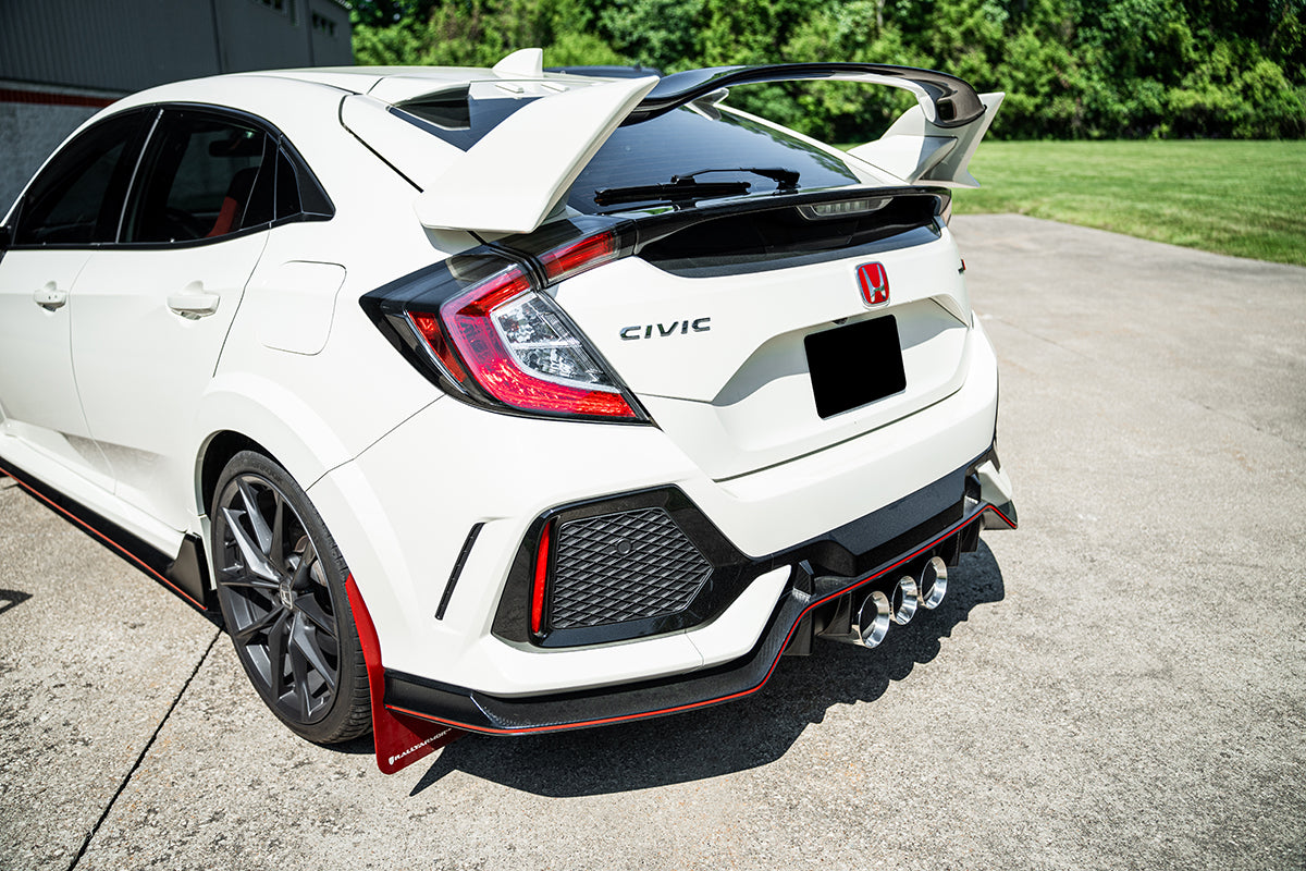 Xtreme / 3.0 in Front Pipe-Back Tri Straight Tips | 2017-2021 Honda Civic Type-R FK8 (21303)