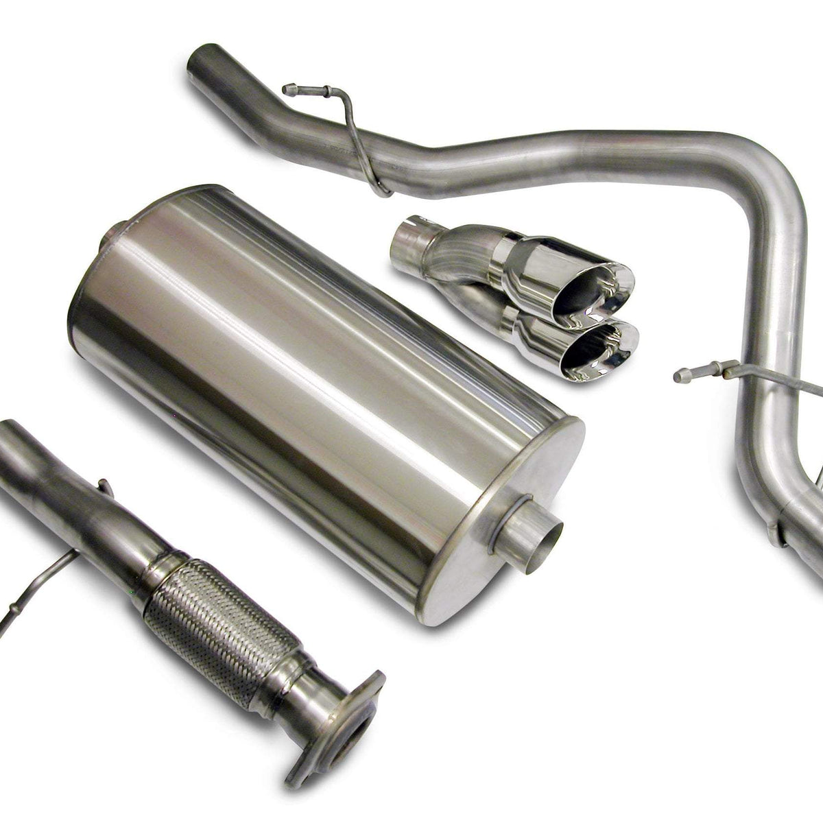 Corsa 3 Cat Back Twin Sport Exhaust System Fits 02 - 06 GMC / Cadillac -  14222